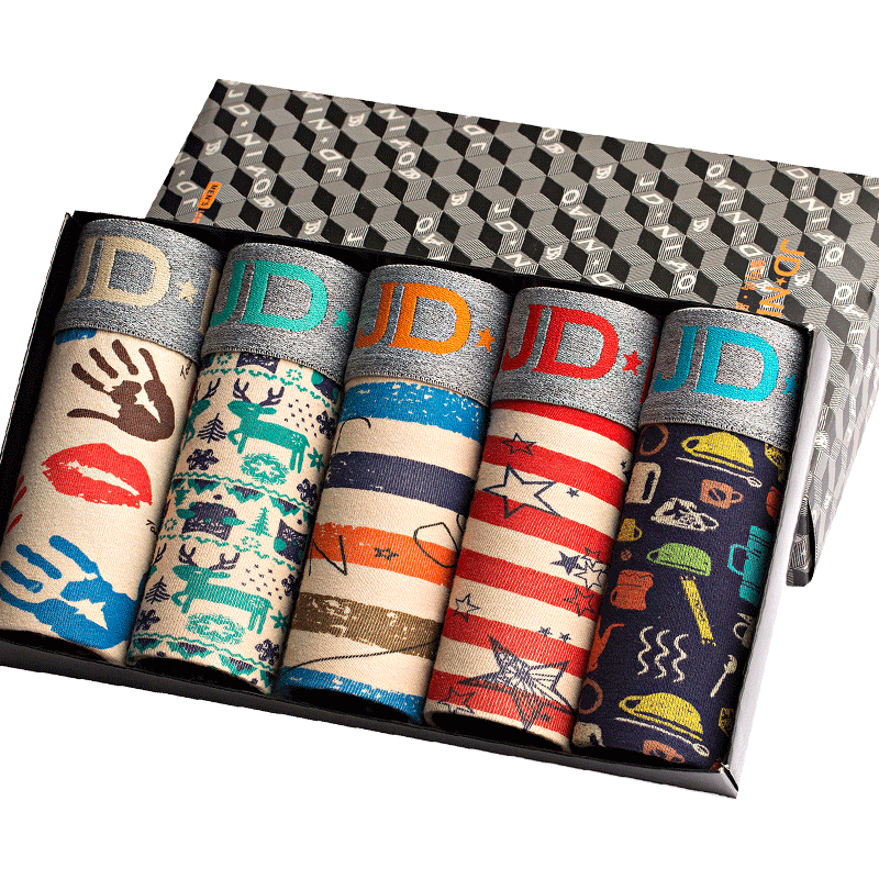 Boxer Brief Pack Cotton - Hot Underwear Men Cotton Boxer Homme