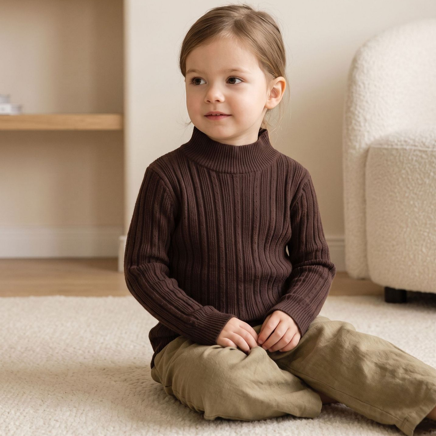 Boys Girls Long Sleeve Cotton  - Undershirt Crew Neck review and price