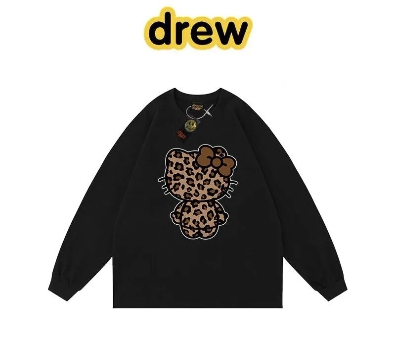 Drew House Cat Graphic Long Sl - Base Layer Top review and price