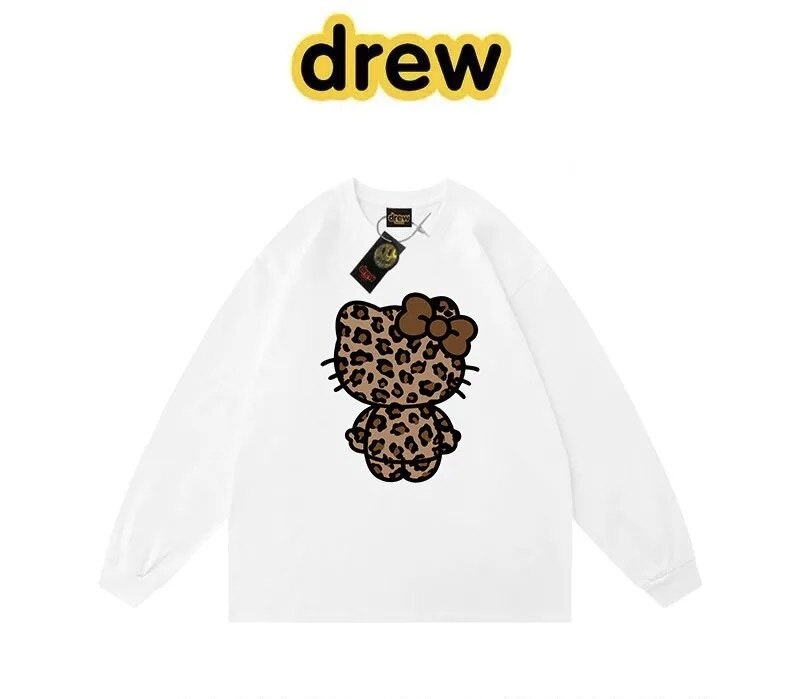 Drew House Cat Graphic Long Sl - Base Layer Top review and price