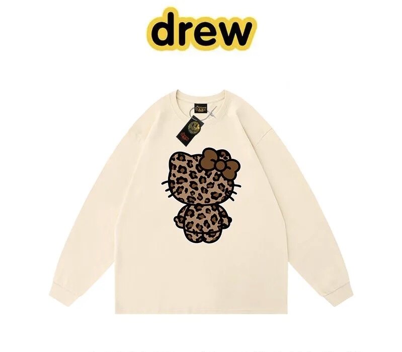 Drew House Cat Graphic Long Sl - Base Layer Top review and price