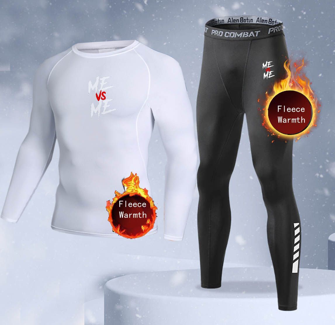 New 2-pieces Winter Warm Men U - Thermal Long John review and price