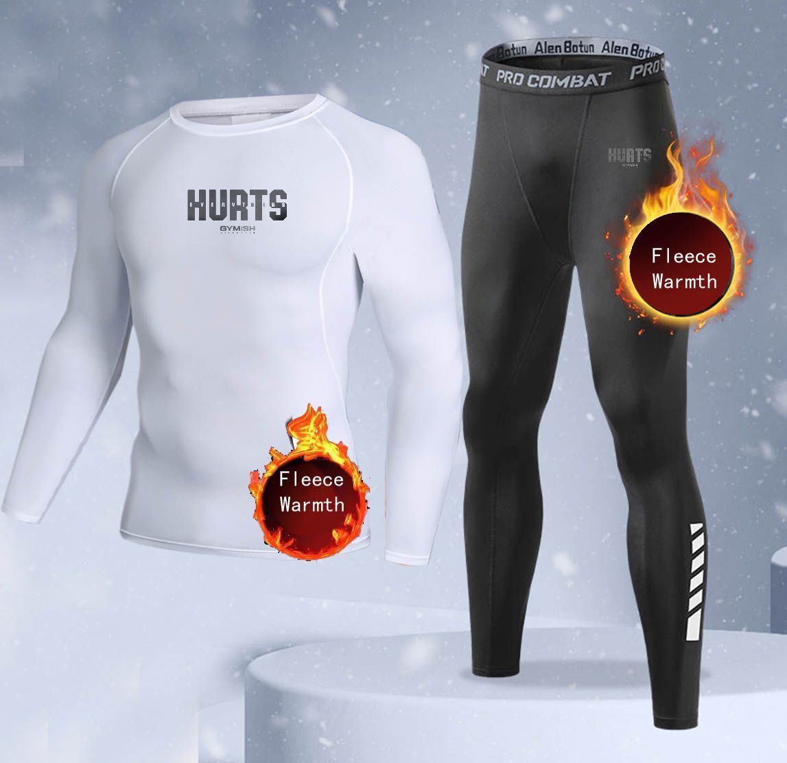 New 2-pieces Winter Warm Men U - Thermal Long John review and price