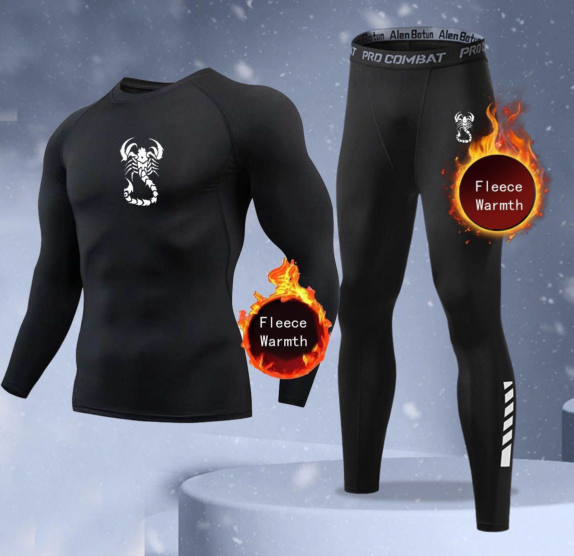 New 2-pieces Winter Warm Men U - Thermal Long John review and price