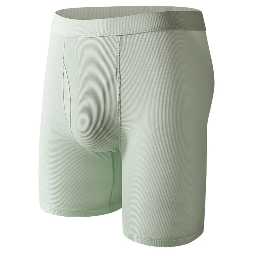 Men Ice Silk Thin Comfortable  - Long Leg Trunk Men review and price