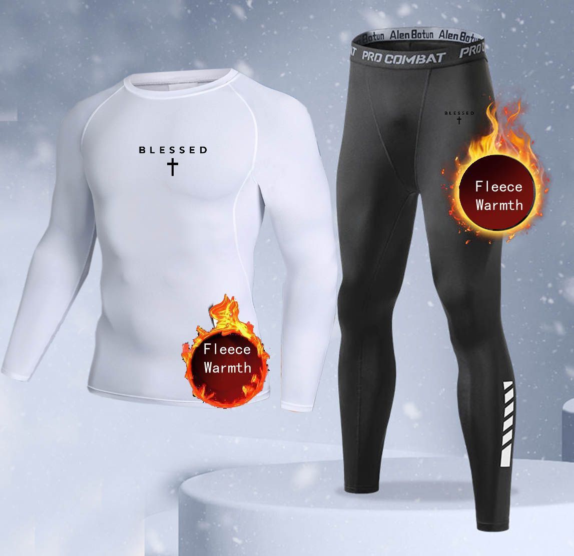 New 2-pieces Winter Warm Men U - Thermal Long John review and price
