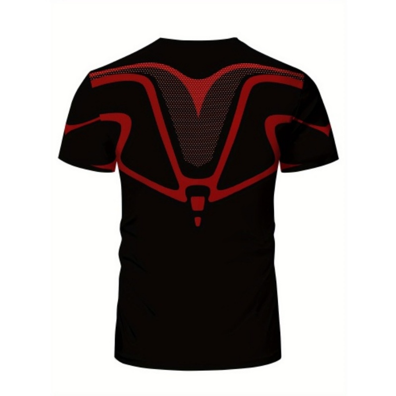 Men 3D Red Black Line Compress - Compression Shorts Athletes review and price
